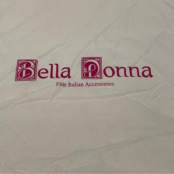 Bella Donna Italian crafted leather handbag with fringe. In Barbie pink. - Picture 12 of 12